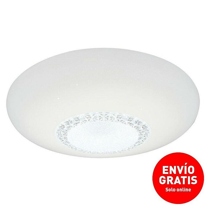 Tween Light Plafón LED Mara (60 W, Color: Blanco/Claro, Ø x Al: 60 x 10,5 cm)