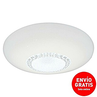 Tween Light Plafón LED redondo Mara (60 W, Ø x Al: 60 x 10,5 cm, Blanco/Claro, Multicolor)