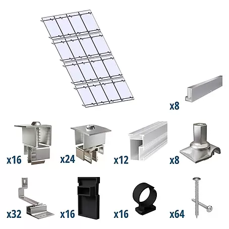 Solavento  Befestigungs-Set Typ 2