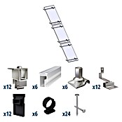 Solavento Befestigungs-Set Solavento (Passend für: 3 Solarmodule (1x3), Geeignet für: Schrägdach) | BAUHAUS