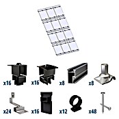 Solavento Befestigungs-Set Solavento (Passend für: 12 Solarmodule (3x4), Geeignet für: Schrägdach) | BAUHAUS