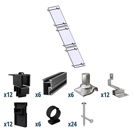 Solavento  Befestigungs-Set Typ 1