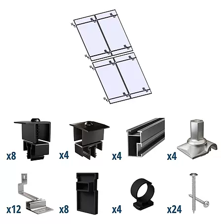 Solavento  Befestigungs-Set Typ 1