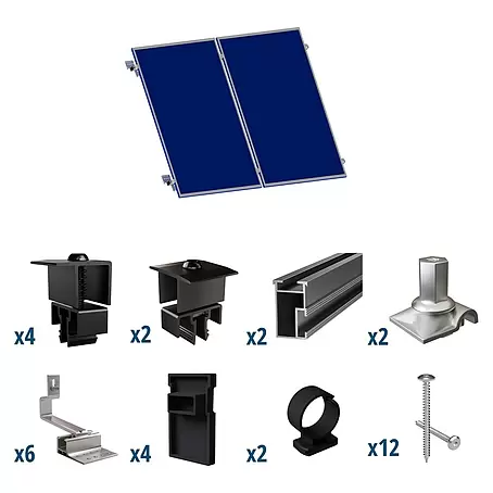 Solavento  Befestigungs-Set Typ 1