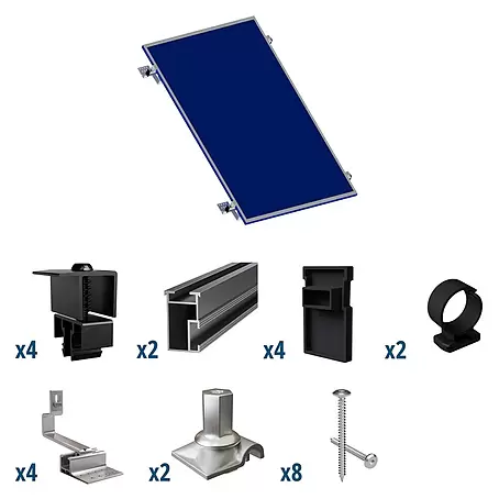 Solavento  Befestigungs-Set Typ 1