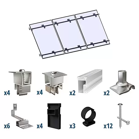 Solavento  Befestigungs-Set Typ 2