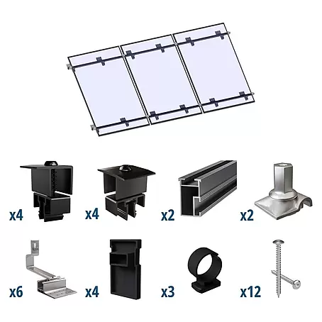Solavento  Befestigungs-Set Typ 1