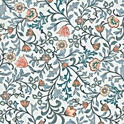 Marburg Heritage Vliestapete Blumenallover (Blau, Floral, 10,05 x 0,53 m) | BAUHAUS