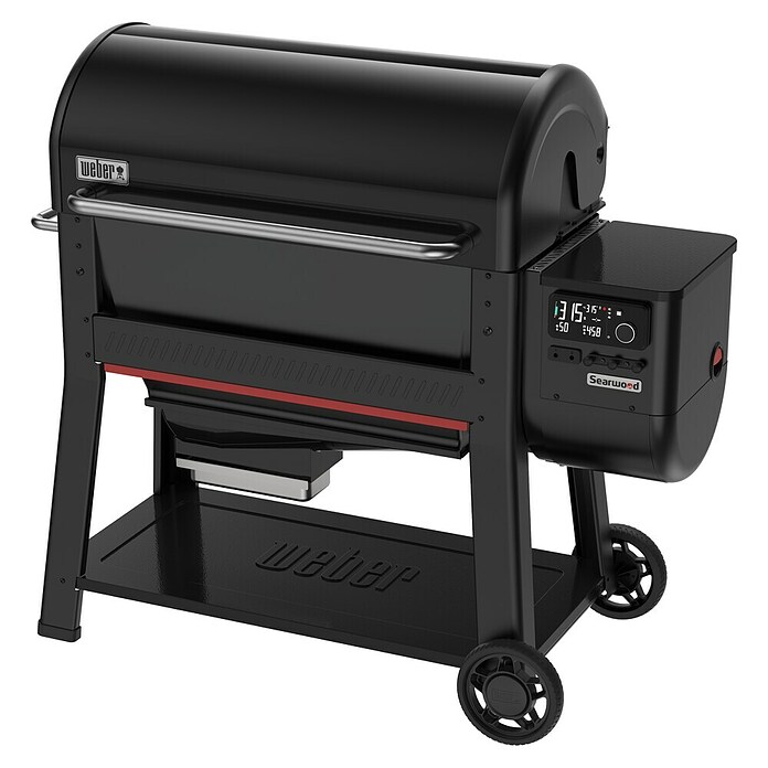 Weber Pelletgrill Searwood (Grillfläche (B x T): 91 x 44,5 cm, Schwarz) | BAUHAUS
