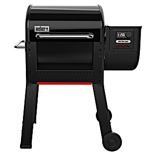 Weber Pelletsmoker Smoque (Grillfläche (B x T): 56 x 44,5 cm, Schwarz)