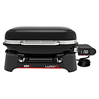 Weber Električni žar Lumin Smart 2000 (Površina za peko (Š x G): 49 x 33 cm, 2,2 kW, Črne barve)