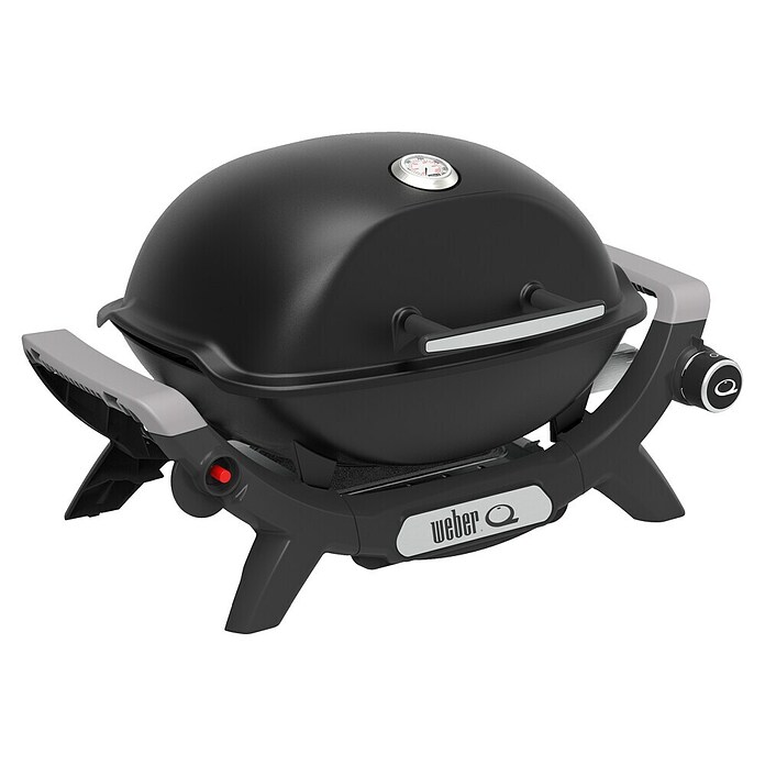 Weber Barbacoa de gas Q1100N (Superficie de la parrilla (An x Pr): 46 x 36 cm, 2,94 kW, Número de quemadores: 1) | BAUHAUS