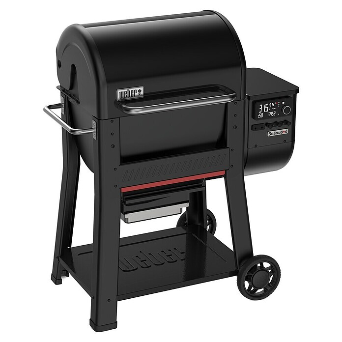 Weber Pelletgrill Searwood (Grillfläche (B x T): 60 x 44,5 cm, Schwarz) | BAUHAUS