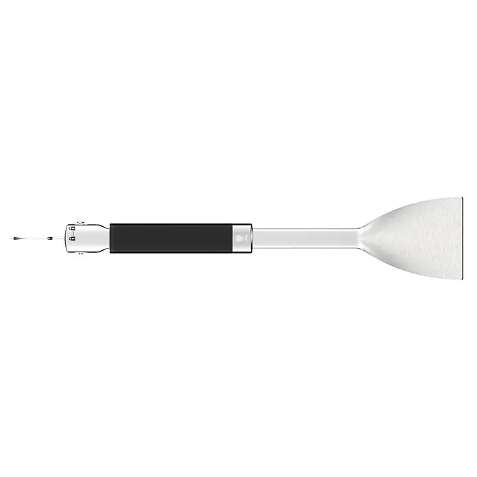 Weber Grillzange - Länge: 40 cm - Dieser Grillspatel aus Edelstahl mit robustem Griff ist das ideale Werkzeug für jeden Grillmeister. Perfekt zum Wenden von Speisen.