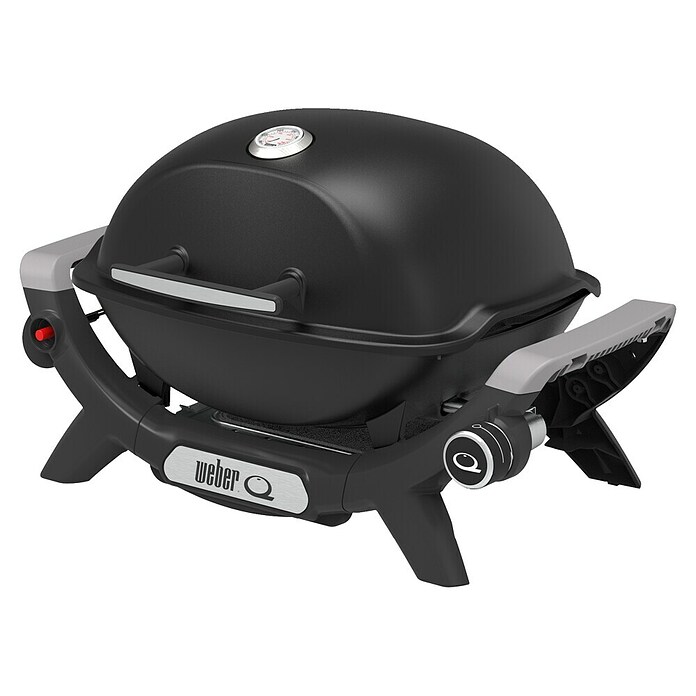 Weber Barbacoa de gas Q1100N (Superficie de la parrilla (An x Pr): 46 x 36 cm, 2,94 kW, Número de quemadores: 1) | BAUHAUS