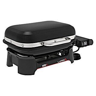Weber Električni žar Lumin Smart Black (Površina za peko (Š x G): 43 x 28 cm, 2,2 kW, Črne barve)