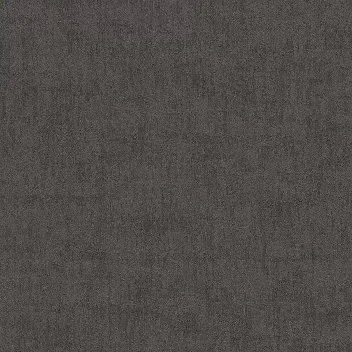 A.S. Création Jade 2 Vliestapete - Schwarz, Uni, 10,05 x 0,53 m - Dunkelgraues, strukturiertes Textil mit feinem vertikalem Muster.
