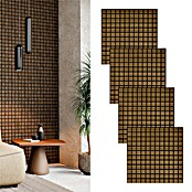 acous Akustikpaneel Blockbuster (Eiche rustikal, L x B x S: 610 x 610 x 10,3 mm, 4 Stk.) | BAUHAUS