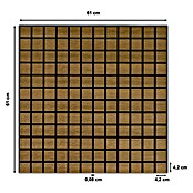 acous Akustikpaneel Blockbuster (Eiche rustikal, L x B x S: 610 x 610 x 10,3 mm, 4 Stk.) | BAUHAUS
