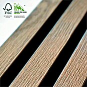 Sonido Akustikpaneel Elements (New Oak Light, L x B x S: 2 440 x 560 x 18 mm) | BAUHAUS