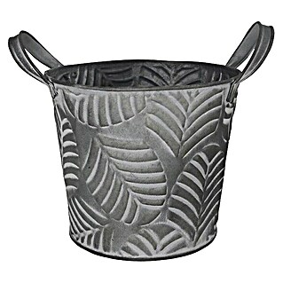 A.H.G. Übertopf Blätter (Ø x H: 15 x 13 cm, 1,6 l)