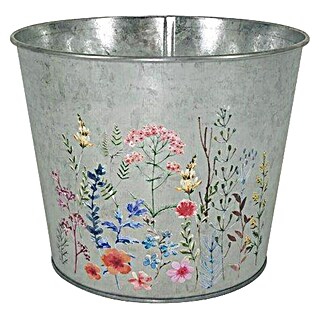 A.H.G. Übertopf Blumen (Ø x H: 17,5 x 14 cm, 2,3 l)