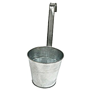 A.H.G. Pflanztopf (Ø x H: 12 x 11 cm, Metall, Silber)