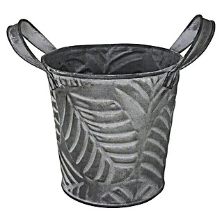A.H.G. Übertopf Blätter (Ø x H: 10,5 x 10 cm, 0,5 l)