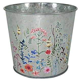 A.H.G. Übertopf Blumen (Ø x H: 15 x 13 cm, 1,6 l)
