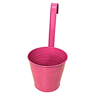 A.H.G. Pflanztopf (Ø x H: 12 x 11 cm, Metall, Pink)