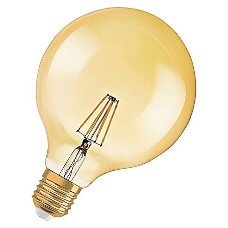 Osram LED-Lampe Vintage Edition 1906 Globe-Form E27 (E27, Nicht Dimmbar, 410 lm, 4 W, Globe)