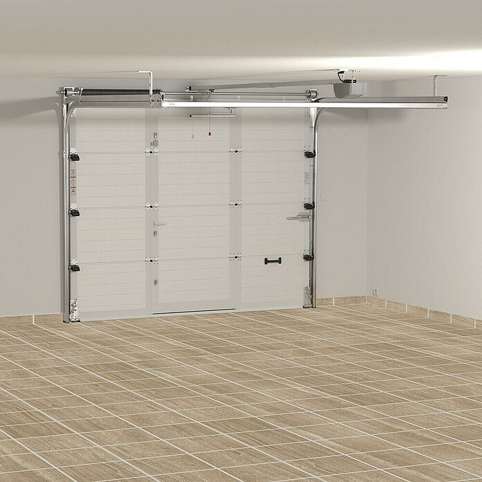 Solid Elements Puerta de garaje seccional PRO (250 x 212,5 cm, Gris antracita, Peatonal) | BAUHAUS