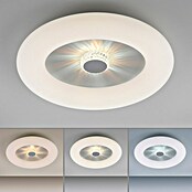 Just Light Plafón LED redondo Vertigo (30 W, Ø x Al: 50 x 13,5 cm, Blanco, Multicolor) | BAUHAUS