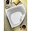Ottofond Eckbadewanne Largo (140 x 140 cm, Sanitäracryl, Weiß)