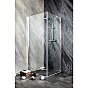 Sanotechnik Vrata za tuš Brava  (100 x 195 cm, Debelina stekla: 6 mm, Krom) | 3670 - Drehtür | DADB - Duschabtrennungen | DAD - Badausstattung | DA - Badausstattung/Bäderwelt | D - Sanitär | BAUHAUS
