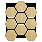 Sonido Akustikpaneel Hexagon (New Light Oak, L x B x S: 760 x 574 x 18 mm, 4 Stk.) | BAUHAUS