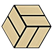 Sonido Akustikpaneel Single Hexagon (New Light Oak, 300 x 260 x 18 mm, 6 Stk.) | BAUHAUS