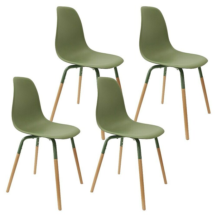 Silla Phenix (Verde, 4 pzs.) | BAUHAUS