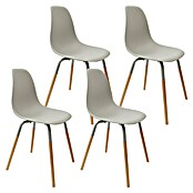 Home Deco Factory Silla Phenix (Gris, 4 pzs.) | BAUHAUS