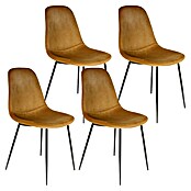 Silla Giulia (Mostaza, 4 pzs.) | BAUHAUS
