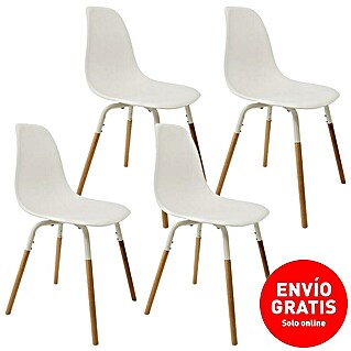 Silla Phenix (Blanca, 4 pzs.)