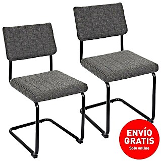 Silla Alban (Gris, 2 pzs.)
