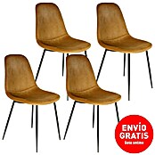 Silla Giulia (Mostaza, 4 pzs.) | BAUHAUS