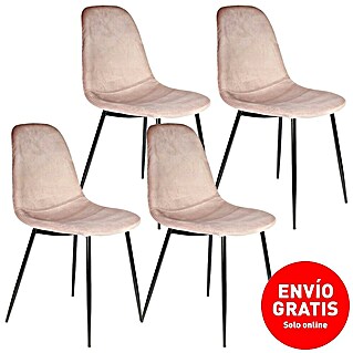 Silla Giulia (Rosa, 4 pzs.)