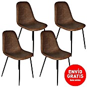 Silla Amber (Marrón, 4 pzs.) | BAUHAUS