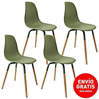 Silla Phenix (Verde, 4 pzs.)