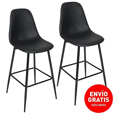 Home Deco Factory  Taburete de cocina Amber