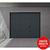 Solid Elements Puerta de garaje seccional PRO (250 x 212,5 cm, Gris antracita, Peatonal) | BAUHAUS