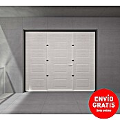 Solid Elements Puerta de garaje seccional PRO (250 x 212,5 cm, Blanco, Cuarterón peatonal) | BAUHAUS