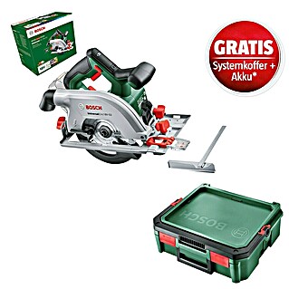 Bosch Power for All 18V Maschinenpaket (Akku-Handkreissäge UniversalCirc 18V-53 (ohne Akku) + gratis Systembox)